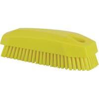 Brosse &agrave; main, Soies Ferme, Longueur de 5", Jaune Oxymax Inc