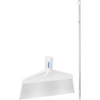 Floor Scraper with Handle, White, 9-3/5" W x 55-9/10" L Oxymax Inc