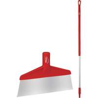 Floor Scraper with Handle, Red, 9-3/5" W x 55-9/10" L Oxymax Inc