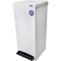 Foot Operated Waste Receptacle, Steel, 25 US gal. Oxymax Inc