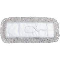 Dust Mop, Tie-On Style, Cotton, 48" L x 5" W Oxymax Inc