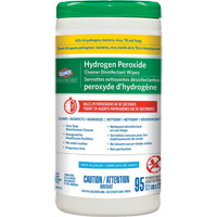 Lingettes désinfectantes et nettoyantes à base de peroxyde d'hydrogène Healthcare<sup>MD</sup>, 95 lingettes  JO251 | Oxymax Inc