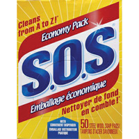 Tampons à récurer S.O.S. JO272 | Oxymax Inc