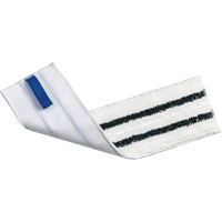 Wet Mop Pad, Scrubber, Microfibre, 4-1/2" x 18" Oxymax Inc