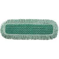 Hygen Fringed Dust Pad, Hook and Loop Style, Microfibre, 27-1/2" L x 9" W Oxymax Inc