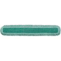 Tampon avec frange pour vadrouille &agrave; &eacute;pousseter Hygen, Style Boucles et crochets, Microfibre, 52" lo x 9" la Oxymax Inc