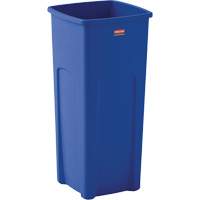 Conteneur de recyclage carr&eacute; Untouchable, Vrac, Plastique, 23 gal. US Oxymax Inc