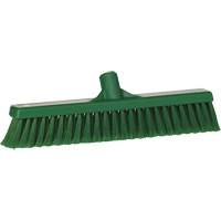 Balai-brosse pour particules fines, Crins Fin/&agrave; bout ouvrant, 16-1/4", Polypropyl&egrave;ne, Vert Oxymax Inc
