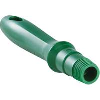 Mini Handle, Brush/Pad Holder/Scraper/Squeegee, Green, Standard, 6-1/4" L Oxymax Inc