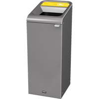 Conteneur pour d&eacute;chets de bidon Configure, Vrac/Bord de rue/De bureau, Acier, 15 gal. US Oxymax Inc