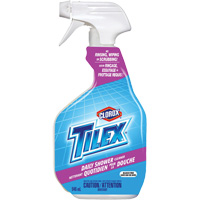 Nettoyant quotidien pour la douche Tilex<sup>MD</sup> en vaporisateur, 946 ml, Bouteille à gâchette JP330 | Oxymax Inc