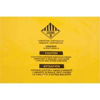 Hazardous Waste Liners, Asbestos, 40" L x 26" W, 3 mils Oxymax Inc
