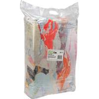 Recycled Material Wiping Rags, Terrycloth, Mix Colours, 25 lbs. JQ112 | Oxymax Inc