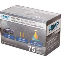 Chiffons lavables pour le nettoyage, Microfibre, Blanc Oxymax Inc