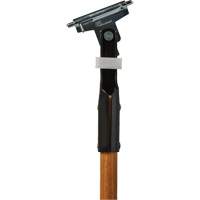 Clipper Dust Mop Handle, Wood, Quick-Connect Tip, 1" Diameter, 60" Length JQ230 | Oxymax Inc