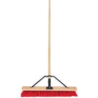Balai-brosse &agrave; manche renforc&eacute;, 24", Moyen, Soies PVC Oxymax Inc
