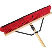 Balai-brosse &agrave; manche renforc&eacute;, 24", Moyen, Soies PVC Oxymax Inc
