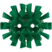 Brosse UST pour cuves, Soies Ferme, Longueur de 7-1/2", Vert Oxymax Inc