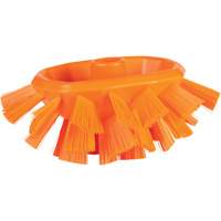 Brosse UST pour cuves, Soies Ferme, Longueur de 7-1/2", Orange Oxymax Inc