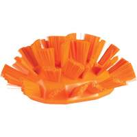 Brosse UST pour cuves, Soies Ferme, Longueur de 7-1/2", Orange Oxymax Inc