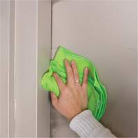 Dusting & Cleaning Cloth, Microfibre, Green Oxymax Inc