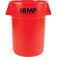 Garbage Bin, Polyethylene, 44 US gal. Oxymax Inc