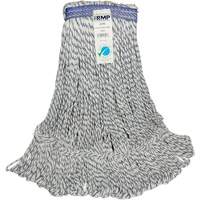 Candy-Striped Mop Head, Floor Finishing, Synthetic, Loop Style Oxymax Inc