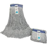 Candy-Striped Mop Head, Floor Finishing, Synthetic, Loop Style Oxymax Inc