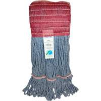 T&ecirc;te de vadrouille &agrave; bande large, Antimicrobien/Finition de plancher/Sp&eacute;cialis&eacute;, Coton/Rayonne/Synth&eacute;tique, Style Boucle Oxymax Inc