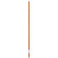 Handle, Broom/Brush/Dust Mop/Pad Holder/Scraper/Squeegee/Wet Mop, Orange, Telescopic, 62" - 109-2/5" L Oxymax Inc