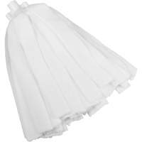 Socket Mop, White, Microfibre, Cut Style Oxymax Inc