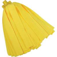 Socket Mop, Yellow, Microfibre, Cut Style Oxymax Inc
