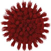 Brosse ronde HyDrive pour perceuse, Soies Tr&egrave;s ferme, Longueur de 3-1/10", Rouge Oxymax Inc