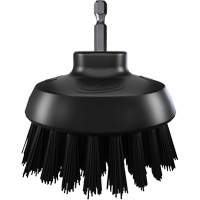 Brosse ronde HyDrive pour perceuse, Soies Tr&egrave;s ferme, Longueur de 3-1/10", Noir Oxymax Inc