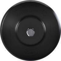 Brosse ronde HyDrive pour perceuse, Soies Tr&egrave;s ferme, Longueur de 3-1/10", Noir Oxymax Inc