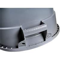 Grey Titan Garbage Container, Plastic, 20 US gal. Oxymax Inc