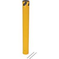 Bornes &agrave; couler, Acier, 48-1/2" h x 5-9/16" la, Jaune Oxymax Inc