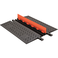 Protecteur de c&acirc;ble ADA/DDA &agrave; profil bas Guard Dog, 2 canaux, 36" lo x 28,38" la x 1,25" h Oxymax Inc