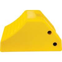 Cale de roue robustes, Ur&eacute;thane, Jaune, 15-1/2" la x 17-7/10" p x 10" h Oxymax Inc