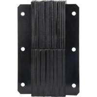 Laminated Dock Bumpers, Vertical, Rubber, 11" W x 4" D x 20" H Oxymax Inc