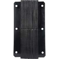 Laminated Dock Bumpers, Vertical, Rubber, 11" W x 4" D x 24" H Oxymax Inc