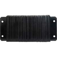Laminated Dock Bumpers, Horizontal, Rubber, 24" W x 4" D x 12" H Oxymax Inc