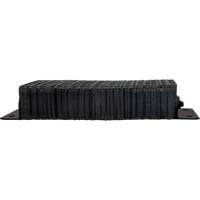 Laminated Dock Bumpers, Horizontal, Rubber, 24" W x 4" D x 12" H Oxymax Inc