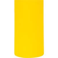 Capuchon en poly&eacute;thyl&egrave;ne pour borne de protection, 4-1/2" dia. x 64" l, Rouge/Jaune Oxymax Inc