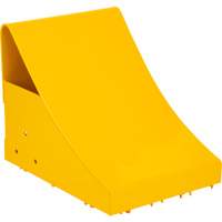 Ice Chocks, Steel, Yellow, 8-1/16" W x 10-5/8" D x 8-13/16" H Oxymax Inc