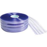 Ribbed Strip Curtain, 164' x 8" x 0.08" Oxymax Inc