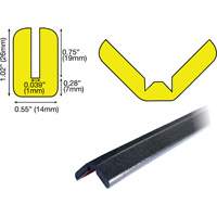 Butoir de protection de rebords mod&egrave;le W 1M, Longueur 3,25' (0,99 m) Oxymax Inc