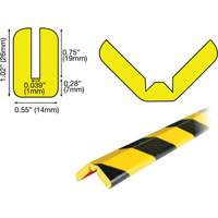 Butoir de protection de rebords mod&egrave;le W 5M, Longueur 16,42' (5 m) Oxymax Inc