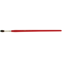 Round Marking Paint Brush, 9/32" Brush Width, Camel Hair, Wood Handle Oxymax Inc
