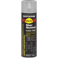 V2100 System Enamel Spray Paint, Silver Aluminum, Gloss, 14 oz., Aerosol Can Oxymax Inc